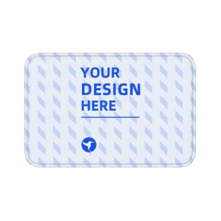 Flannel anti-slip floor mat