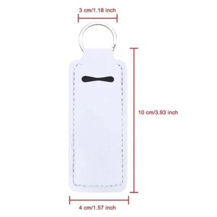 Keychain Clip Lip Balm Pouch
