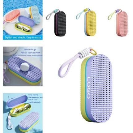 Soft Goggle Case - Swim Accessory with Drain Hole