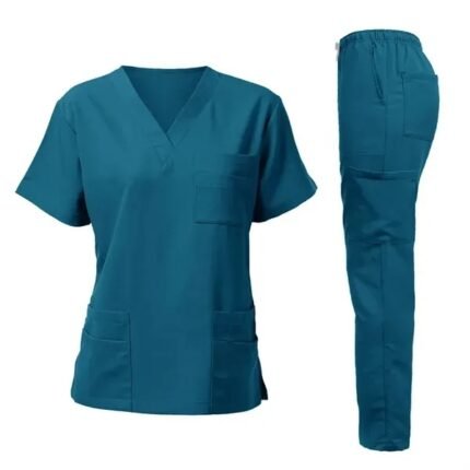 Unisex Short-Sleeve Dental Scrub Set