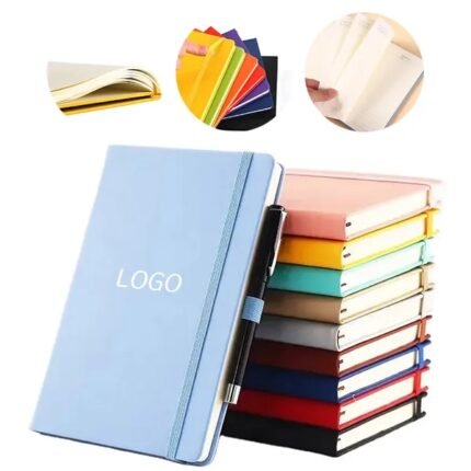 Colorful A5 Business Notebook - Includes Pen Loop
