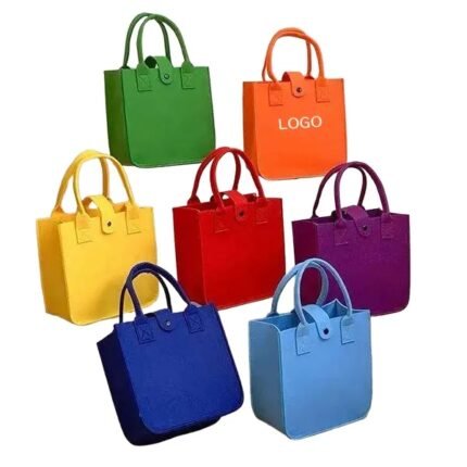Eco-Friendly Large Capacity Felt Tote Bag