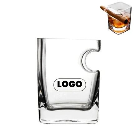 9 oz Premium Whiskey Glass - Cigar Design