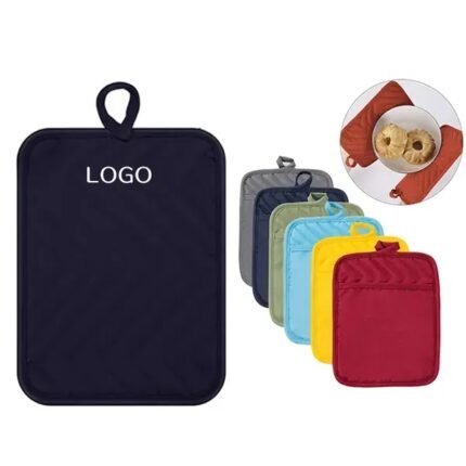 Personalized Heat-Resistant Pot Holder with Pocket