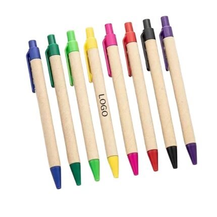 Eco-Friendly Kraft Paper Tube Ballpoint Pen
