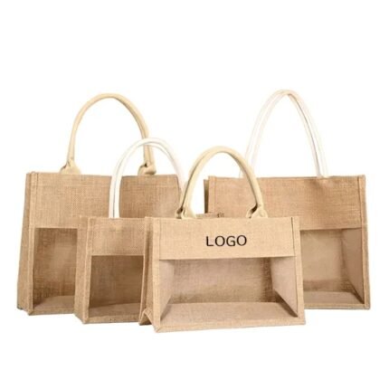 Trendy Clear Tote Bag - Stylish See-Through Handbag