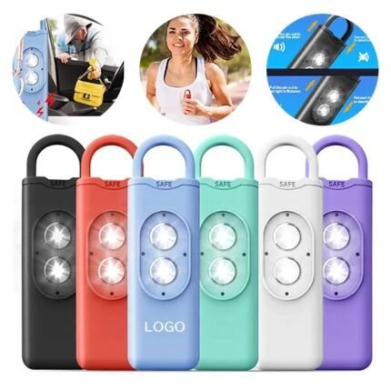 Personal Safety Alarm - Loud Siren with Flashing Light