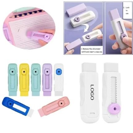 Eraser with Sliding Action - Easy Correction Tool