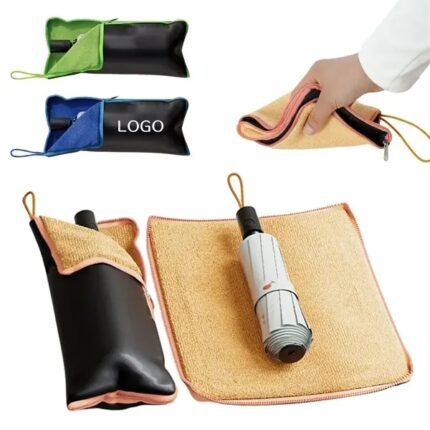 Multi-Purpose Umbrella Holder - Water-Absorbent Storage Bag