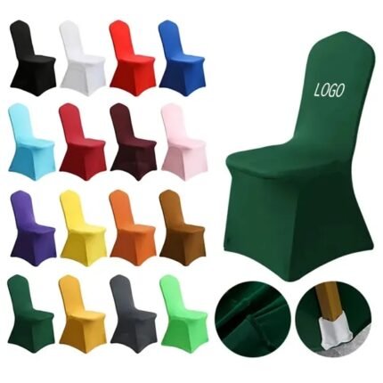 Elastic Chair Cover - Premium Polyester Material