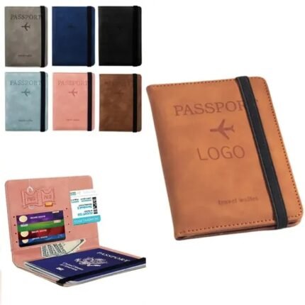 RFID Blocking Passport Holder - Secure Travel Wallet