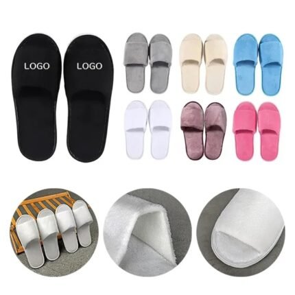 Cozy Velvet Slippers - Thick Non-Slip Design