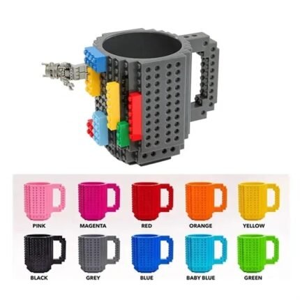 Creative Assembly Toy Mug - Fun Building Block Cup