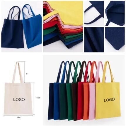 Cotton Tote Bags - Lightweight Medium Size Economical