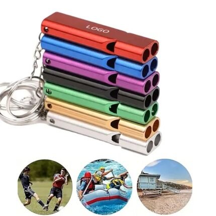 Metal Outdoor Survival Whistle - Portable Emergency Tool