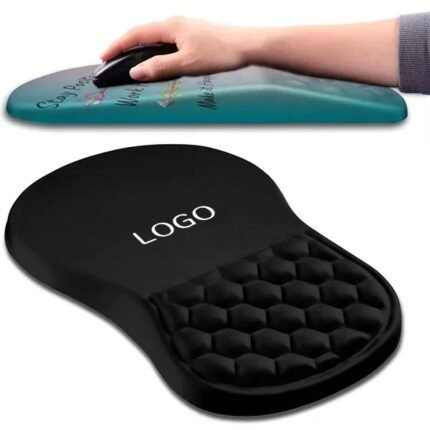 Ergonomic Massage Mouse Pad - Tilt & Effort-Saving Design