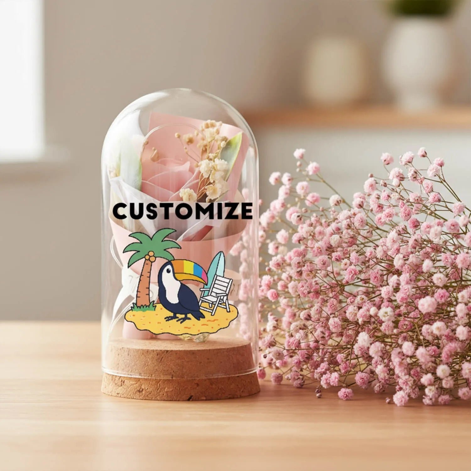 CustomImmortalFlowersGlassCoverOrnamentsValentine_sDayGiftsGlassDriedFlowersCustomPhotoTextPrintToucan_3.jpg