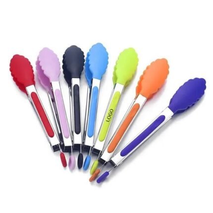 7-Inch Mini Nylon Food Tongs - Small Kitchen Utensil