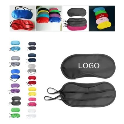 Colorful Polyester Sleep Mask - Full Coverage Eye Cover