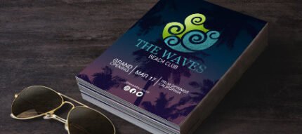 Custom Metallic Flyers – Bulk Premium Shimmer Flyers
