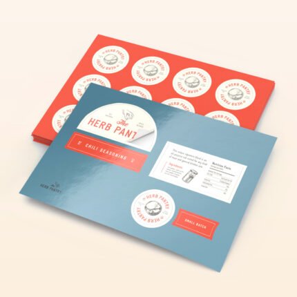 Custom Sheet Labels – Bulk Multi-Up Sticker Sheets