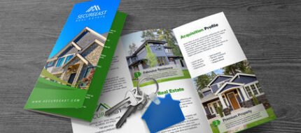 Custom Folded Flyers – Bulk Multi-Panel Flyers