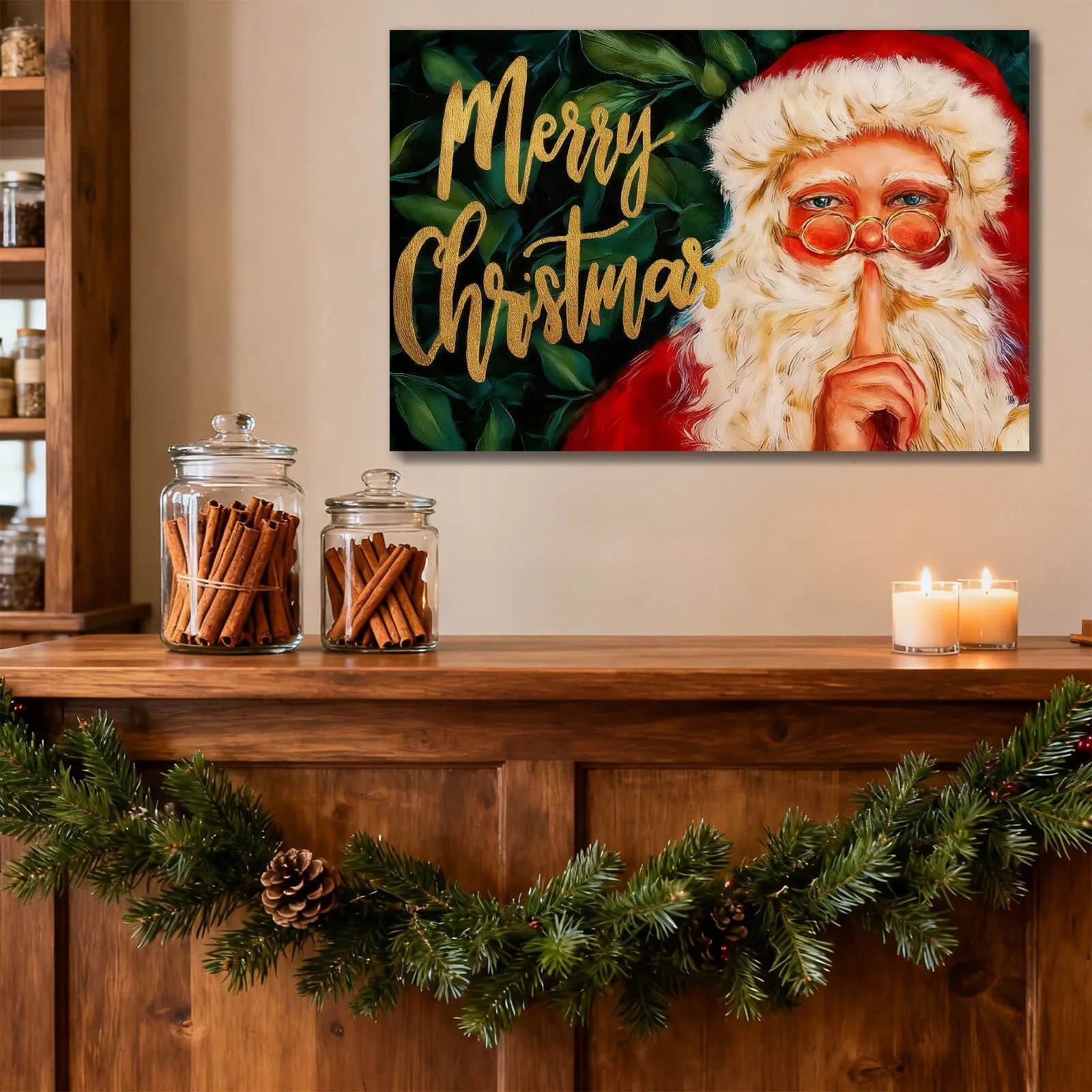 canvas-prints-canvas-wall-art-santa-shushing-green-leaves-christmas-merry-christmas-oil-style-home-decor-printtoucan-4235176.jpg