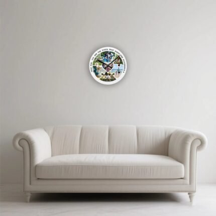 Custom Acrylic Wall Clock - Personalized Home Decor