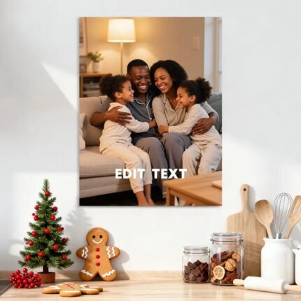 Custom Canvas Prints Wall Art Canvas Personalized Photo And Text Home Decor