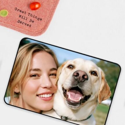 Custom Desk Mat with Uploadable Image Work & Pet
