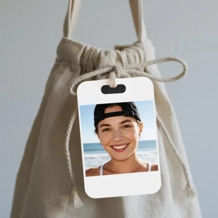 Custom Luggage Tag Travel ID Upload Image