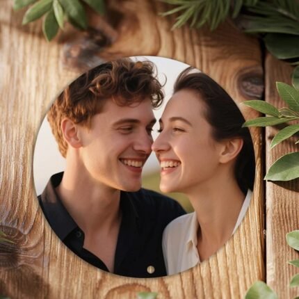 Custom Metal Tin Sign Photo Upload Lovers