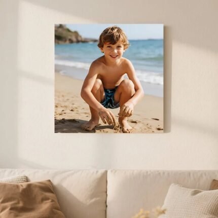 Custom Photo Board Vacation Memories Display Fast Printing |