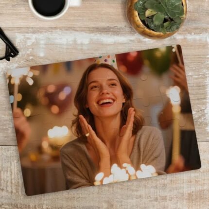 Custom Puzzle with Photo Unique Birthday Gift for Her or Him